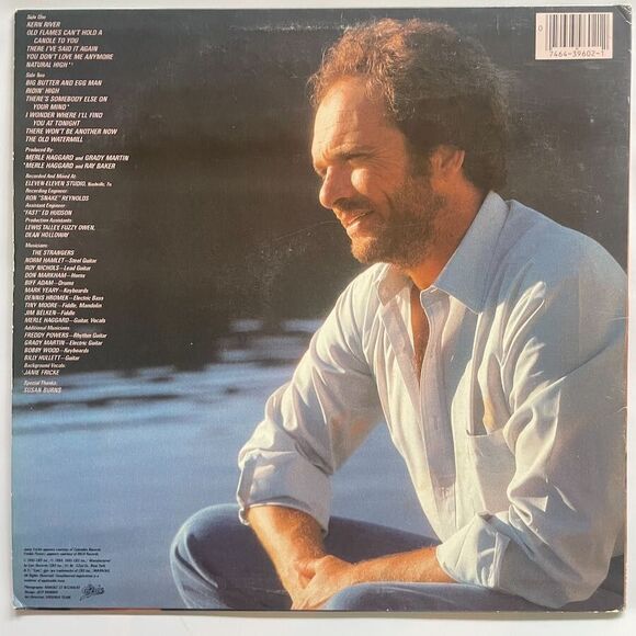 Merle Haggard  Used Vinyl Record, Kern River, NICE SHAPE Country Music 1985 - Picture 2 of 5